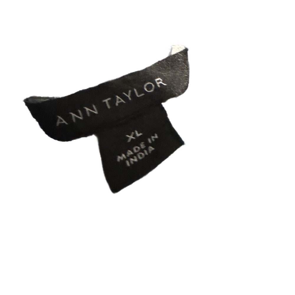 Ann Taylor XL Teal Button Down Blouse - Picture 2 of 7